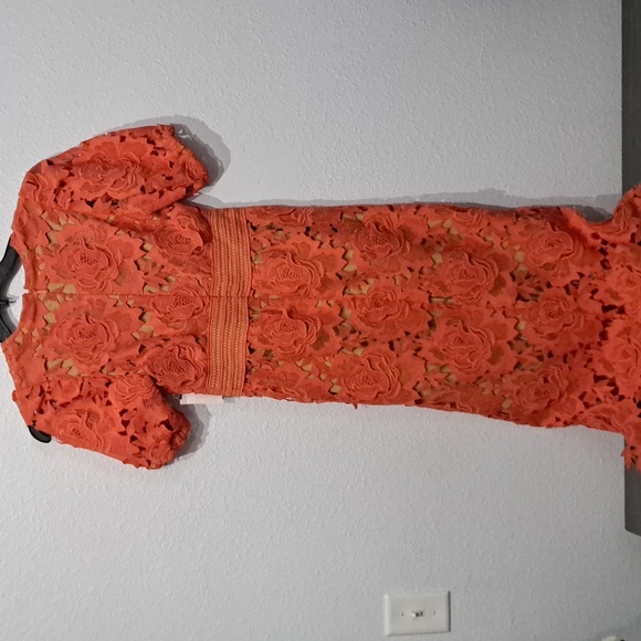 Adelyn Rae Adrian Crochet Lace Dress - Picture 10 of 12